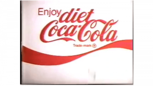 Logotipo de Coca-Cola Light 1982-1987