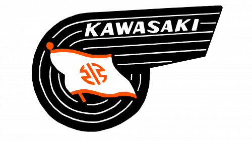 Kawasaki Aerospace Company Logo 1961