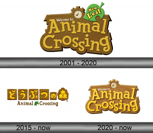 Historia del logotipo de Animal Crossing