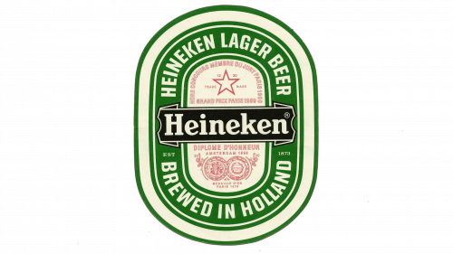 Logotipo Heineken 1974-1991